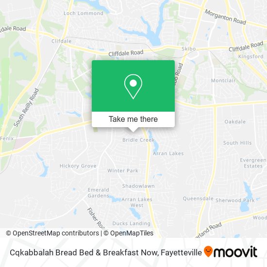 Mapa de Cqkabbalah Bread Bed & Breakfast Now