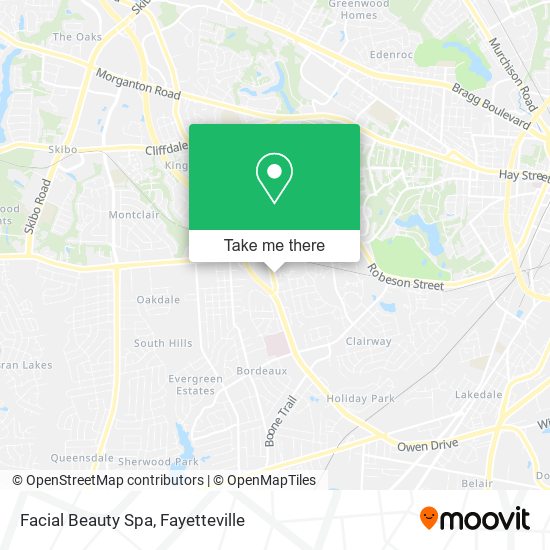 Facial Beauty Spa map