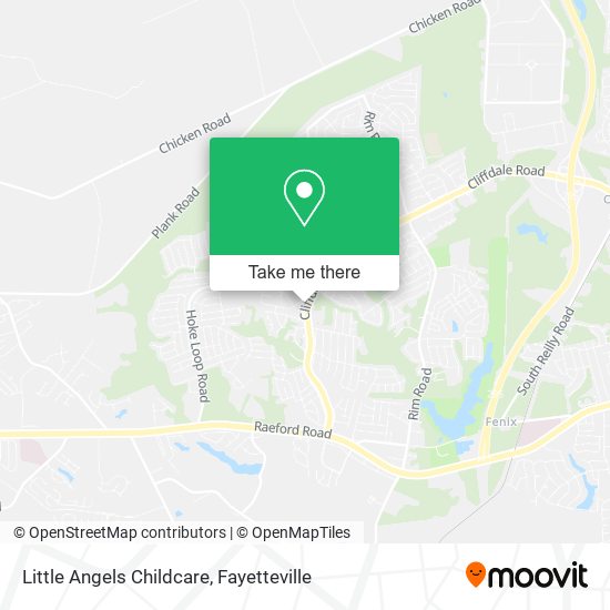 Little Angels Childcare map