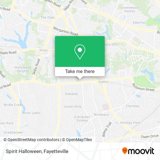 Spirit Halloween map