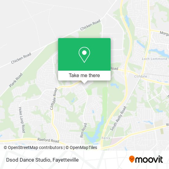 Dsod Dance Studio map