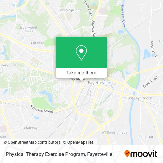 Physical Therapy Exercise Program map