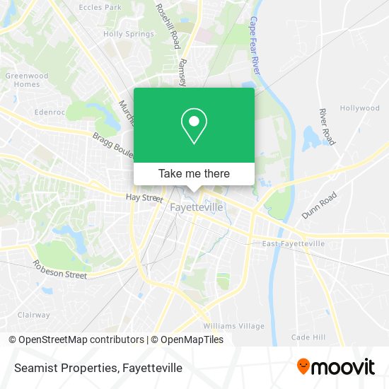 Seamist Properties map