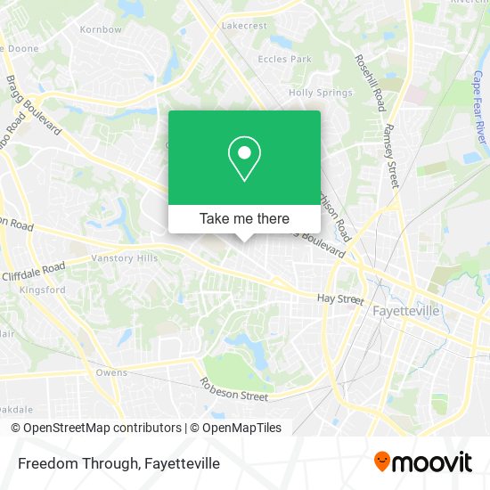Freedom Through map