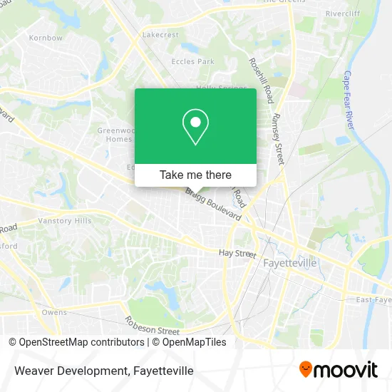 Weaver Development map