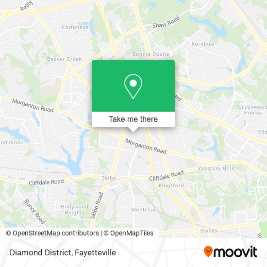 Diamond District map