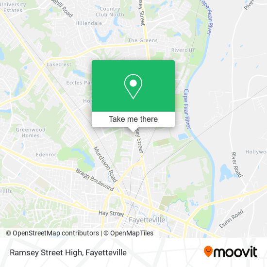 Ramsey Street High map