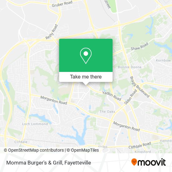 Momma Burger's & Grill map