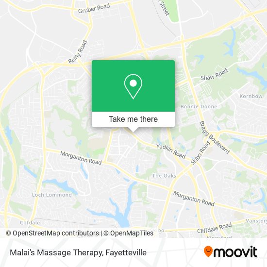 Malai's Massage Therapy map