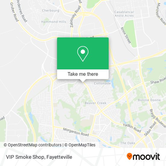 Mapa de VIP Smoke Shop