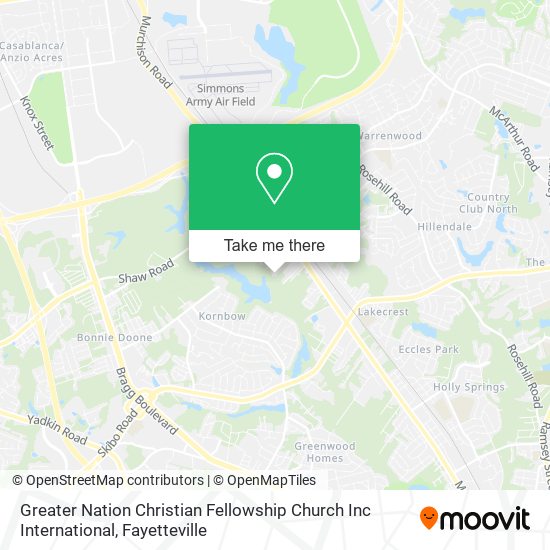 Greater Nation Christian Fellowship Church Inc International map