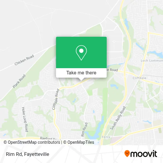Rim Rd map