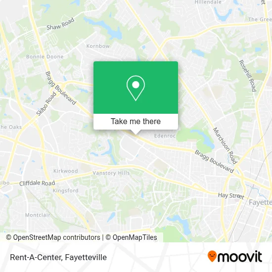 Rent-A-Center map