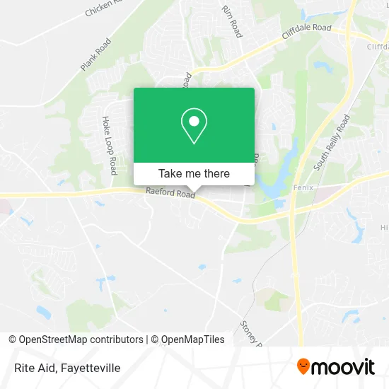Rite Aid map