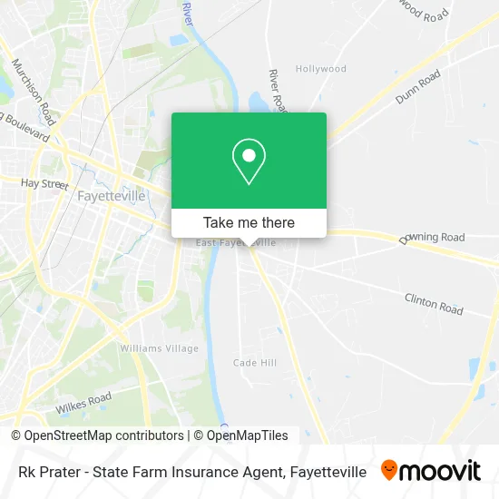 Rk Prater - State Farm Insurance Agent map