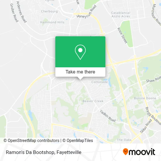 Ramon's Da Bootshop map