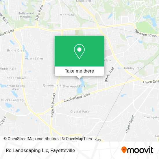 Rc Landscaping Llc map