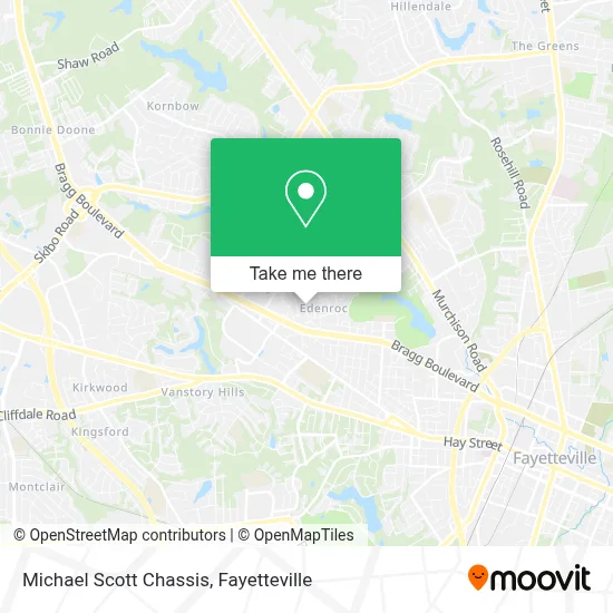 Michael Scott Chassis map