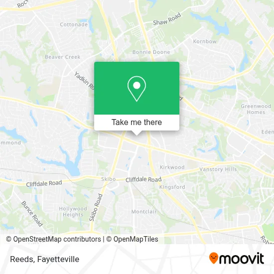 Reeds map