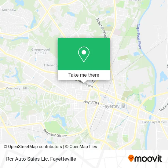 Rcr Auto Sales Llc map