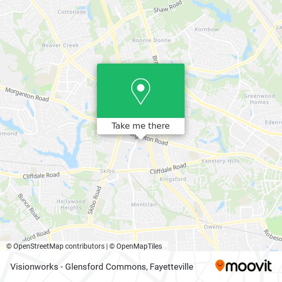 Mapa de Visionworks - Glensford Commons