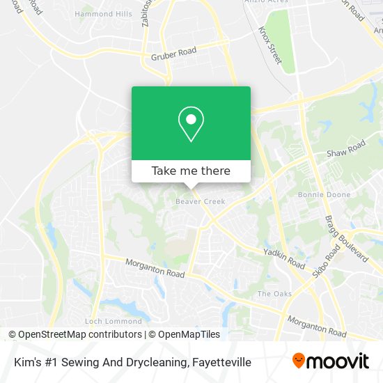 Mapa de Kim's #1 Sewing And Drycleaning