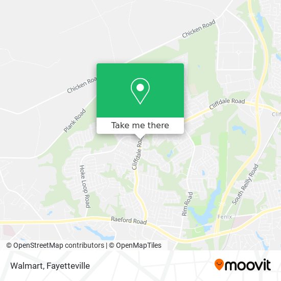 Walmart map