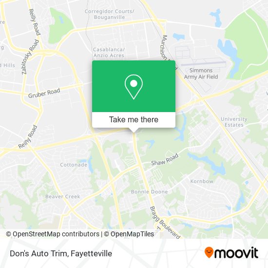 Don's Auto Trim map
