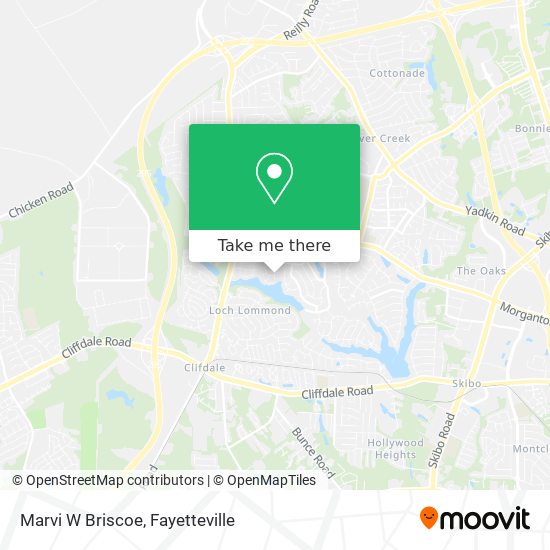 Marvi W Briscoe map