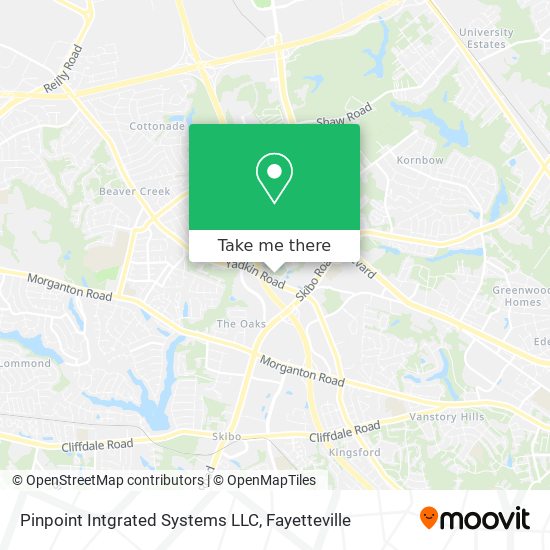 Pinpoint Intgrated Systems LLC map