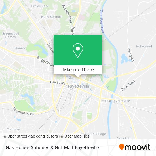 Gas House Antiques & Gift Mall map