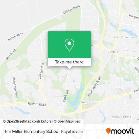 Mapa de E E Miller Elementary School