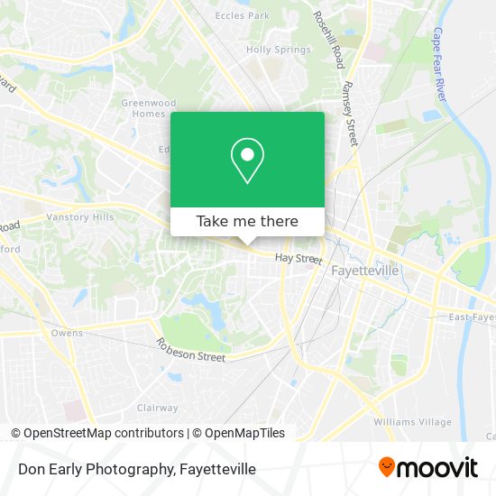 Don Early Photography map