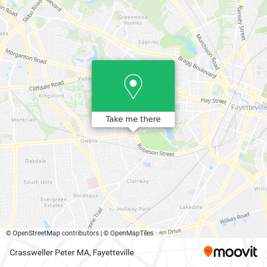 Mapa de Crassweller Peter MA