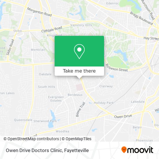 Owen Drive Doctors Clinic map