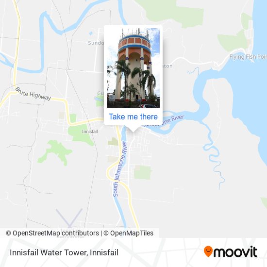 Innisfail Water Tower map