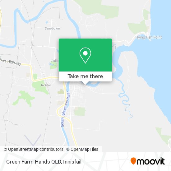 Green Farm Hands QLD map