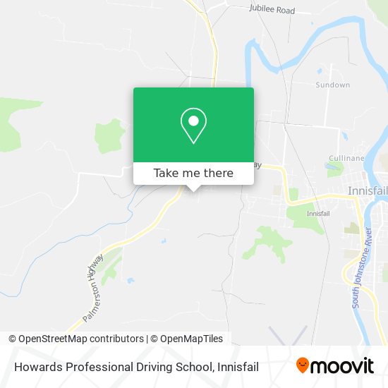 Howards Professional Driving School map