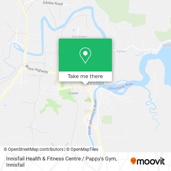 Mapa Innisfail Health & Fitness Centre / Pappy's Gym