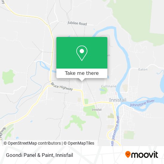 Goondi Panel & Paint map