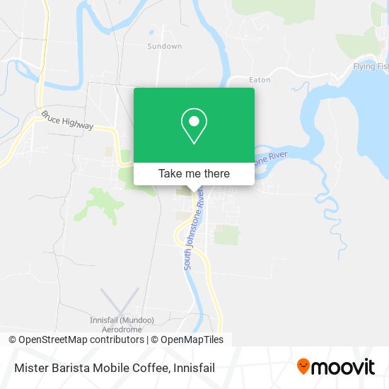 Mister Barista Mobile Coffee map