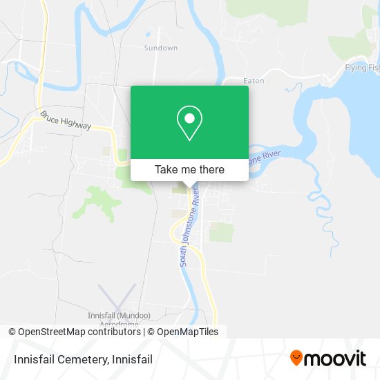 Innisfail Cemetery map
