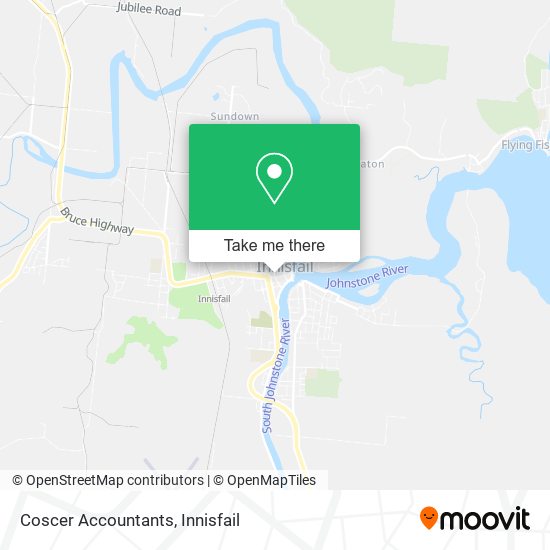 Coscer Accountants map