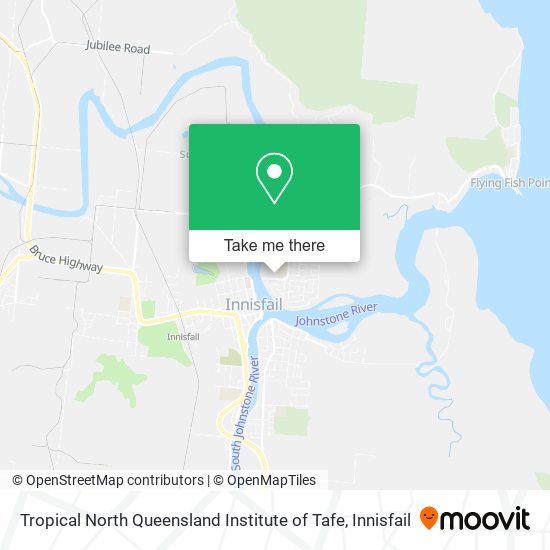 Tropical North Queensland Institute of Tafe map