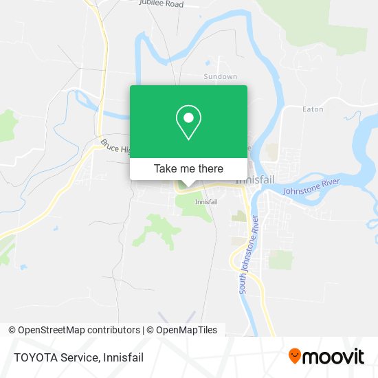 TOYOTA Service map