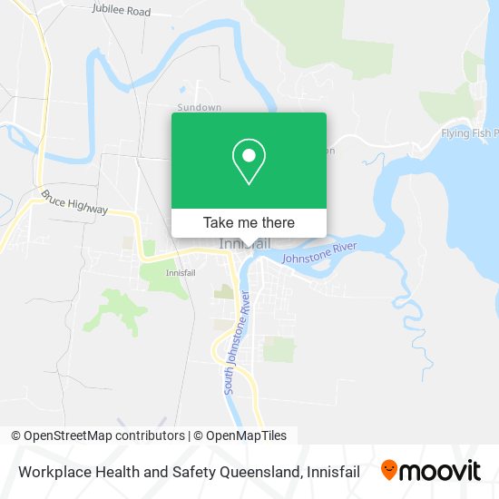 Workplace Health and Safety Queensland map