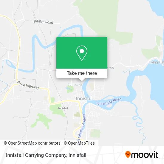 Mapa Innisfail Carrying Company