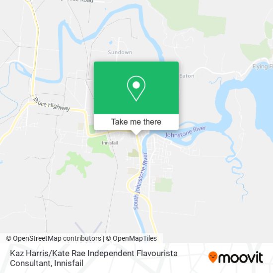 Kaz Harris / Kate Rae Independent Flavourista Consultant map