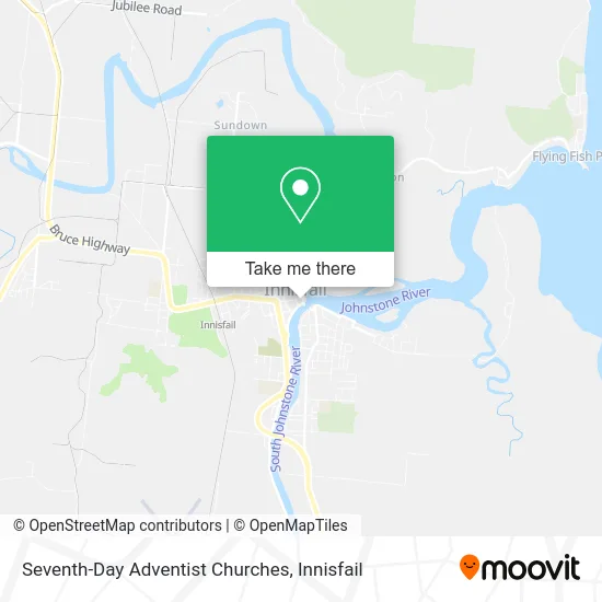 Mapa Seventh-Day Adventist Churches