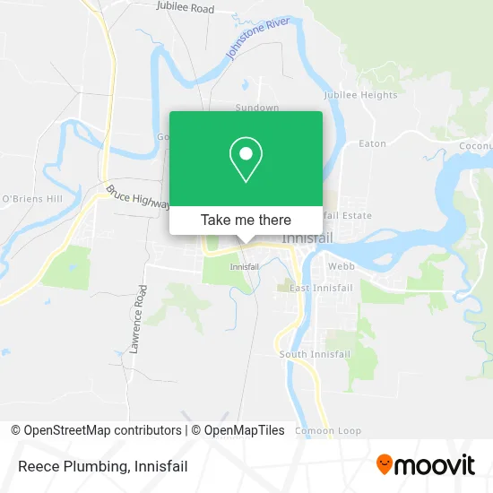 Mapa Reece Plumbing